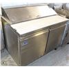 Image 1 : ASCEND 2 DOOR STAINLESS STEEL PREP COOLER