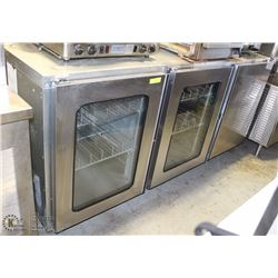 3 DOOR BACK BAR COUNTER COOLER 85"X28"X40"