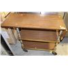 Image 1 : DROP LEAF SERVICE CART 38"X16"X32"
