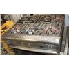 Image 1 : IMPERIAL 6 BURNER GAS STOVE ON STAND 36"X30"X36"