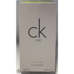 CALVIN KLEIN CK ONE  EAU DE TOILETTE SPRAY  200ML