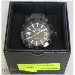 NEW QMAX MENS BLACK WATCH