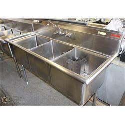 MKE STAINLESS STEEL SINK 5FT X 2FT X 38IN TALL