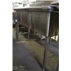 Image 3 : STAINLESS 3 COMPARTMENT SINK WITH DRAINS - NEW