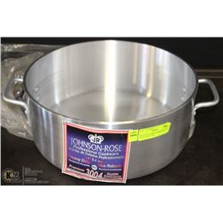 NEW 15QT ALUMINUM BRAZIER, 1/4" HEAVY DUTY 3004