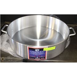 30QT ALUMINUM BRAZIER, 1/4" HEAVY DUTY 3004
