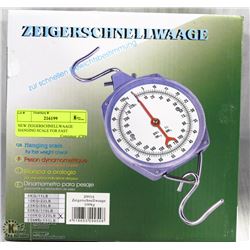 NEW ZEIGERSCHNELLWAAGE HANGING SCALE FOR FAST