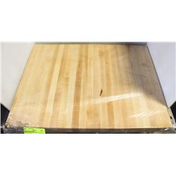 HARD CANADIAN MAPLE CARVING BOARD NEW ON CHOICE.