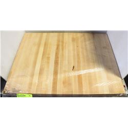 HARD CANADIAN MAPLE CARVING BOARD NEW ON CHOICE.