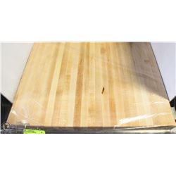 HARD CANADIAN MAPLE CARVING BOARD NEW ON CHOICE.