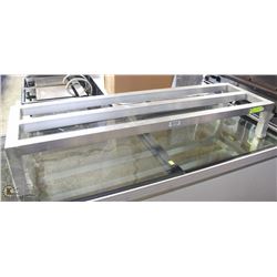 20"X48"X8" WELDED ALUMINUM DUNNAGE RACK,