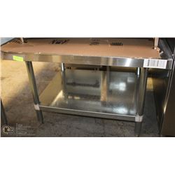 36" STAINLESS EQUIPMENT STAND, NEW