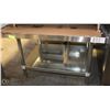 Image 1 : 36" STAINLESS EQUIPMENT STAND, NEW
