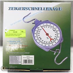NEW ZEIGERSCHNELLWAAGE HANGING SCALE FOR FAST