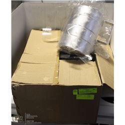 NEW 4QT ALUMINUM DRY INGREDIENT BAKERS MEASURE