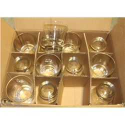 1 DOZEN 12OZ OLD FASHIONED COCKTAIL GLASSES