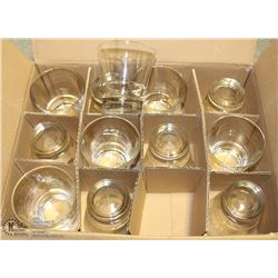 1 DOZEN 9OZ ROCKS GLASSES