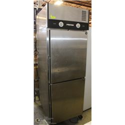 FOSTER DOUBLE DOOR COOLER & FREEZER, PASSTHROUGH