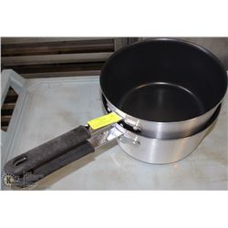 LOT OF 2 NEW HEAVY DUTY 7QT ALUMINUM NON-STICK