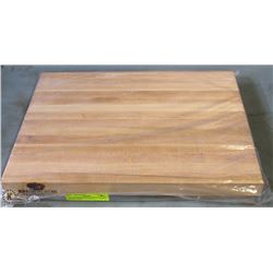 HARD CANADIAN MAPLE CARVING BOARD NEW