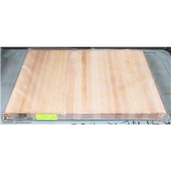 HARD CANADIAN MAPLE CARVING BOARD NEW