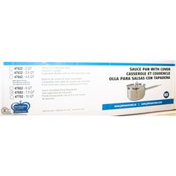 NEW 7.5QT HEAVY DUTY SAUCE PAN INDUCTION CAPABLE