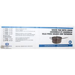 NEW 9QT HEAVY DUTY SAUCE PAN INDUCTION CAPABLE