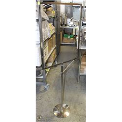 STAINLESS STEEL SIGN FRAME WITH STAND FITS 22"X28"