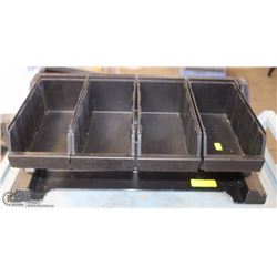 CONDIMENT HOLDER WITH TRAYS