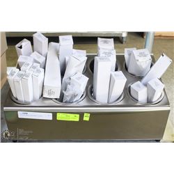 AUCTIONEER SPECIAL 312 PIECE SET  WITH STAINLESS