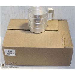 CASE OF 6- 0.5 QT DRY INGREDIENT MEASURE