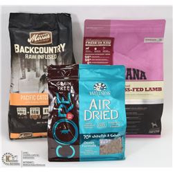 FLAT OF ASSORTED DOG FOOD