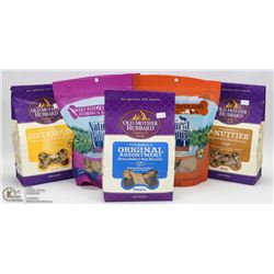 FLAT OF ASSORTED DOG TREATS