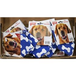 FLAT OF ASSORTED DOG BANDANAS