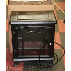 #35-DURAFLAME ELECTRIC FIRE PLACE STOVE (RED)