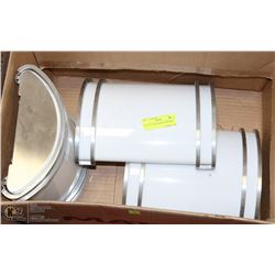 LOT OF 3 WALL SCONCE FIXTURES.