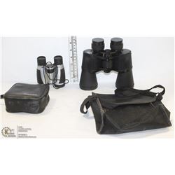2 PAIRS OF BINOCULARS, ONE IS BUSHNELL BRAND