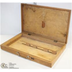 VINTAGE WOOD CARPENTERS BOX MADE IN U.S.S.R.