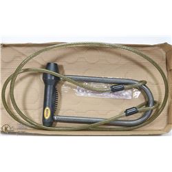 FLAT W/BELL BIKE LOCK SOLD WITH HEAVY