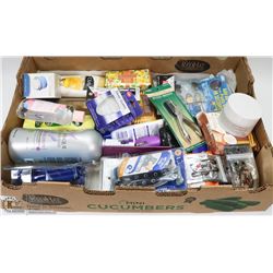 LARGE FLAT FULL OF NEW PRODUCTS INCL.