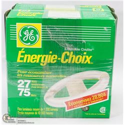 2 BOXES OF ENERGY CHOICE LONG LIFE FLUORESCENTS.