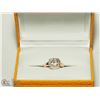 Image 3 : 5) STERLING SILVER MORGANITE RING