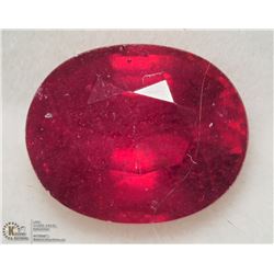 17) GENUINE RUBY GEMSTONE