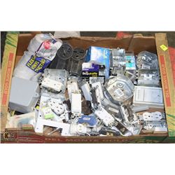 ESTATE FLAT OF ELECTRICAL BOXES, SWITCHES ( TOOLS