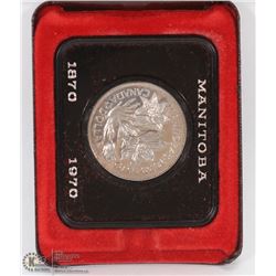 1870-1970 MANITOBA CANADIAN DOLLAR