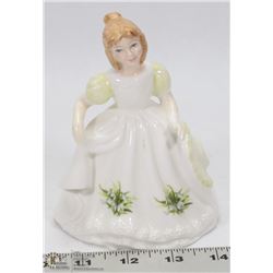 ROYAL DOULTON FIGURE OF THE MONTH JANUARY  1991