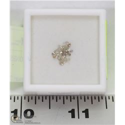 34) GENUINE DIAMOND GEMSTONES