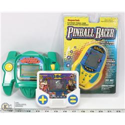 3 VINTAGE HANDHELD VIDEO GAMES INCL 1988