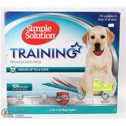 BOX OF 100 SIMPLE SOLUTION XL TRAINING PADS