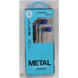 JBUDS METAL BLUETOOTH EARPHONES W/ MIC